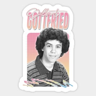 Gilbert Gottfried / Retro Fan Art Design Sticker